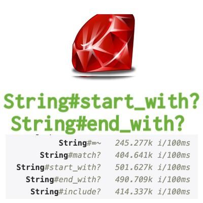 Ruby 文字列マッチは正規表現より先に専用メソッドを使おう Techracho テックラッチョ エンジニアの を に Bps株式会社